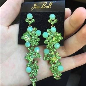 Prom or pageant earrings